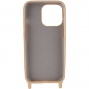 Чохол TPU two straps California для Apple iPhone 13 Pro Max (6.7"") Бежевий / Beige