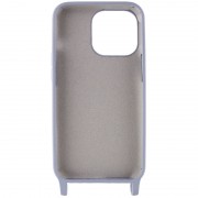 Чохол TPU two straps California для Apple iPhone 13 Pro Max (6.7"") Сірий / Stone