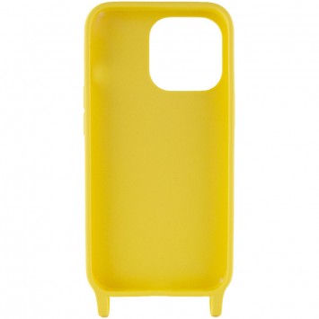 Чохол TPU two straps California для Apple iPhone 13 Pro (6.1"") Жовтий - Чохли для iPhone 13 Pro - зображення 2 