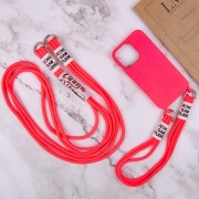 Чехол TPU two straps California для Apple iPhone 13 Pro (6.1"") Розовый