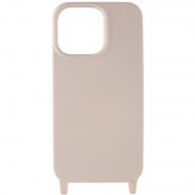 Чохол TPU two straps California для Apple iPhone 12 Pro / 12 (6.1"") Бежевий / Antigue White
