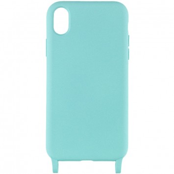 Чохол TPU two straps California для Apple iPhone XR (6.1"") Бірюзовий / Marine Green - Чохли для iPhone XR - зображення 2 