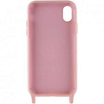 Чохол TPU two straps California для Apple iPhone XR (6.1"") Рожевий / Pink Sand - Чохли для iPhone XR - зображення 2 