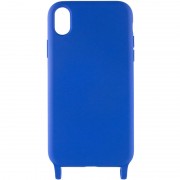 Чохол TPU two straps California для Apple iPhone XR (6.1"") Синій / Iris