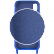 Чохол TPU two straps California для Apple iPhone XR (6.1"") Синій / Iris