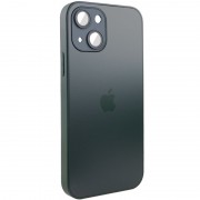 Чохол TPU+Glass Sapphire matte case для Apple iPhone 14 (6.1"), Cangling Green