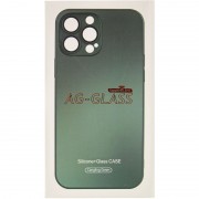Чохол TPU+Glass Sapphire matte case для Apple iPhone 14 Plus (6.7"), Cangling Green