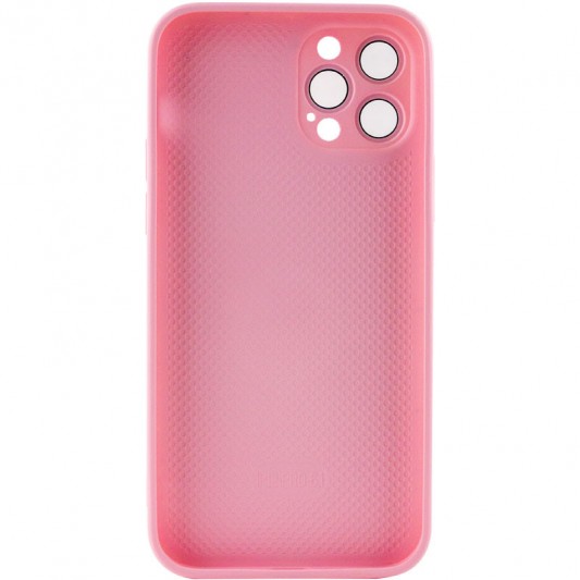 Чохол TPU+Glass Sapphire matte case для Apple iPhone 14 Pro (6.1"), Chanel Pink - зображення 5 