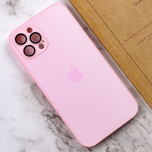 Чохол TPU+Glass Sapphire matte case для Apple iPhone 14 Pro (6.1"), Chanel Pink - зображення 6 