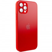 Чохол TPU+Glass Sapphire matte case для Apple iPhone 14 Pro (6.1"), Cola Red