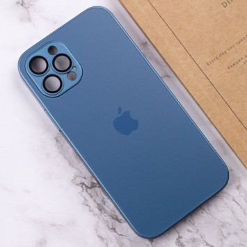 Чохол TPU+Glass Sapphire matte case для Apple iPhone 14 Pro (6.1"), Navy Blue - Чохли для iPhone 14 Pro - зображення 6 