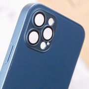 Чохол TPU+Glass Sapphire matte case для Apple iPhone 14 Pro (6.1"), Navy Blue