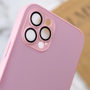 Чехол TPU+Glass Sapphire matte case для Apple iPhone 14 Pro Max (6.7"), Chanel Pink