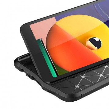 TPU чохол для Samsung Galaxy M01 Core / A01 Core - фактурний (з імітацією шкіри) (Чорний) - Чохли для Samsung Galaxy M01 Core / A01 Core - зображення 2 