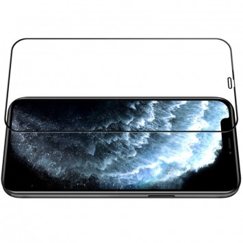 Захисне скло на Apple iPhone 12 mini (5.4") - Nillkin (CP + PRO) (Чорний) - Захисні стекла та плівки для iPhone 12 mini - зображення 3 
