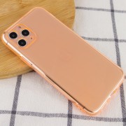 Матовий напівпрозорий TPU чохол для Apple iPhone 11 Pro (5.8") з захистом камери (Помаранчевий / Orange)