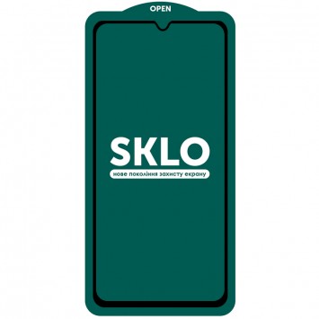 Захисне скло для Samsung Galaxy A41 - SKLO 5D (full glue) (Чорний) - Захисні стекла та плівки для Samsung Galaxy A41 - зображення 1 