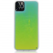 Неоновий чохол для Apple iPhone 11 Pro Max (6.5") - Neon Sand glow in the dark (Зелений)