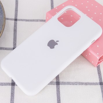 Чохол для Apple iPhone 11 Pro Max (6.5") - Silicone Case Full Protective (AA) (Білий / White) - Чохли для iPhone 11 Pro Max - зображення 1 