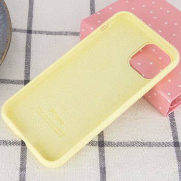 Чохол для Apple iPhone 11 Pro Max (6.5") - Silicone Case Full Protective (AA) (Жовтий / Mellow Yellow) - Чохли для iPhone 11 Pro Max - зображення 2 