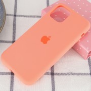 Чохол для Apple iPhone 11 Pro Max (6.5") - Silicone Case Full Protective (AA) (Помаранчевий / Nectarine)