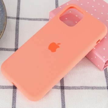 Чохол для Apple iPhone 11 Pro Max (6.5") - Silicone Case Full Protective (AA) (Помаранчевий / Nectarine) - Чохли для iPhone 11 Pro Max - зображення 1 