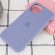 Чохол для Apple iPhone 11 Pro Max (6.5") - 'Silicone Case Full Protective (AA) (Сірий / Lavender Gray)