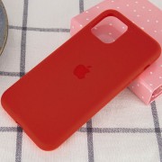 Чохол для Apple iPhone 11 Pro Max (6.5") - Silicone Case Full Protective (AA) (Червоний / Dark Red)