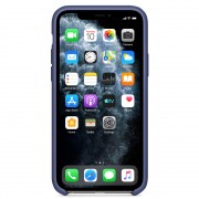 Чохол для Apple iPhone 11 Pro (5.8") - Silicone Case without Logo (AA) (Синій / Blue Cobalt)