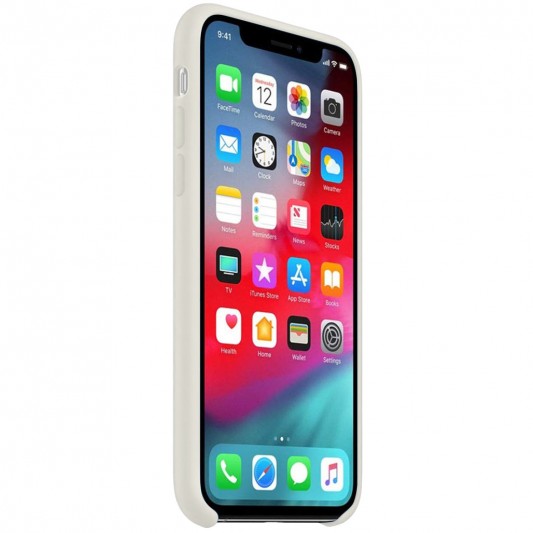 Чохол для Apple iPhone 11 Pro Max (6.5") - Silicone Case (AA) (Бежевий / Antigue White) - зображення 2 