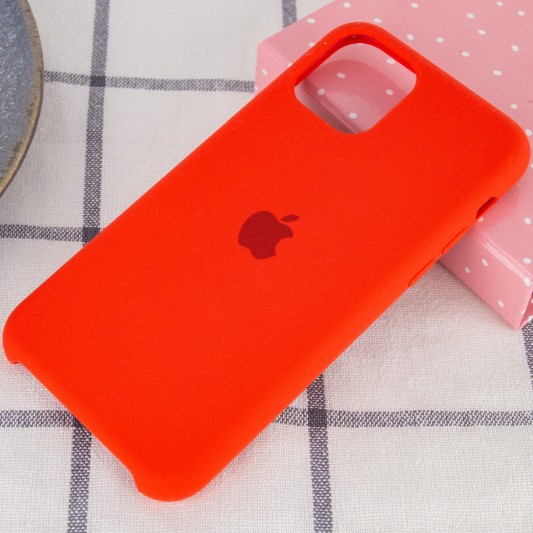 Чохол для Apple iPhone 11 Pro Max (6.5") - Silicone Case (AA) (Червоний / Red) - зображення 1 