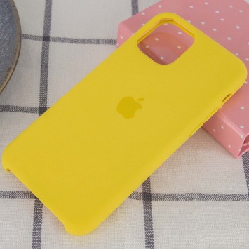 Чохол для Apple iPhone 11 Pro Max (6.5") - Silicone Case (AA) (Жовтий / Canary Yellow) - Чохли для iPhone 11 Pro Max - зображення 1 