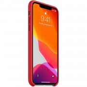 Чохол для Apple iPhone 11 Pro Max (6.5") - Silicone case (AAA) (Червоний / Red)