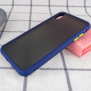 TPU+PC чохол для Apple iPhone XS Max (6.5") LikGus Maxshield (Синій)