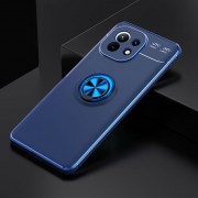 TPU чохол для Xiaomi Mi 11 Deen ColorRing під магнітний тримач (opp) (Синій / Синій)