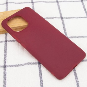 Силіконовий чохол Candy для Xiaomi Mi 11 (Бордовий) - Чохли для Xioami Mi 11 - зображення 1 