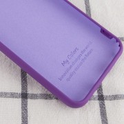 Чехол Silicone Cover Full without Logo (A) для Xiaomi Mi 10T Lite / Redmi Note 9 Pro 5G, фиолетовый