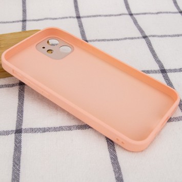 TPU + Glass чохол для Apple iPhone 12 mini (5.4") GLOSSY Logo Full camera (Рожевий) - Чохли для iPhone 12 mini - зображення 2 
