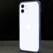 Metal + PC Бампер для Apple iPhone 12 mini (5.4") G-Case The Grand Series (Синій)