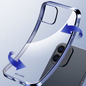 TPU чохол для Apple iPhone 12 mini (5.4") G-Case Shiny Series (Синій) - Чохли для iPhone 12 mini - зображення 1 