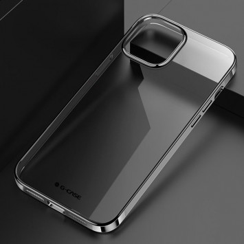 TPU чохол для Apple iPhone 12 mini (5.4") G-Case Shiny Series (Чорний) - Чохли для iPhone 12 mini - зображення 1 