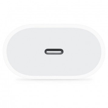 Зарядний пристрій для Apple 18W Type-C Power Adapter (no box) (Білий) - Мережеві ЗП (220 В) - зображення 2 