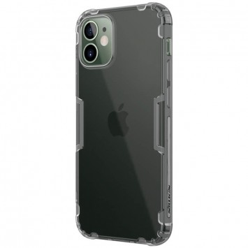 TPU чохол для Apple iPhone 12 mini (5.4") Nillkin Nature Series (Сірий (прозорий)) - Чохли для iPhone 12 mini - зображення 1 