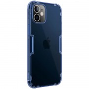 TPU чохол для Apple iPhone 12 mini (5.4") Nillkin Nature Series (Синій (прозорий))
