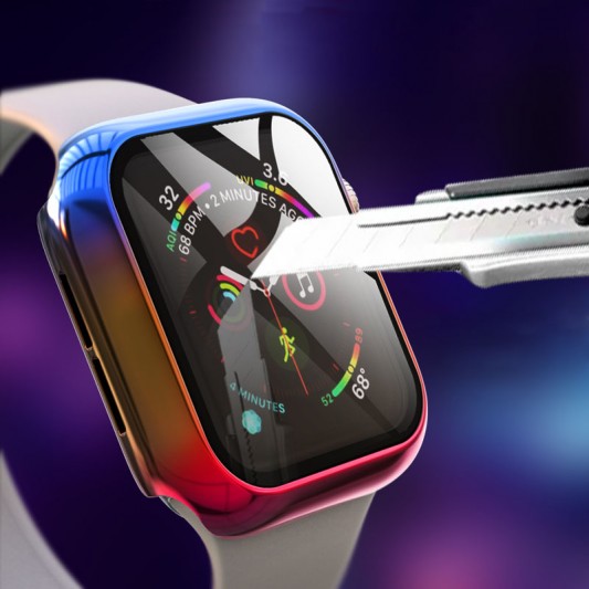 PC+Glass чехол для Apple Watch 42mm - Rainbow - изображение 2