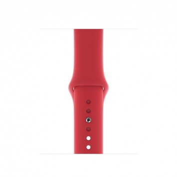 Силіконовий ремінець для Apple watch 38mm / 40mm (Червоний / Red) - Apple Watch - зображення 2 