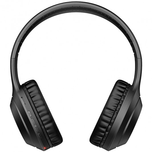 Черные Bluetooth наушники HOCO W30