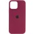 Чехол Silicone Case Full Protective (AA) для iPhone 15, Бордовый / Maroon