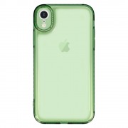 Чохол TPU Starfall Clear для Apple iPhone XR (6.1"), Зелений