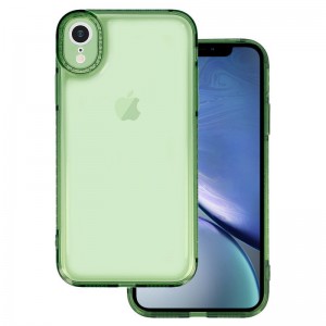 Чехол TPU Starfall Clear для iPhone XR, Зеленый